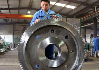 Metallurgy rolling mill helical gear M12 Z97