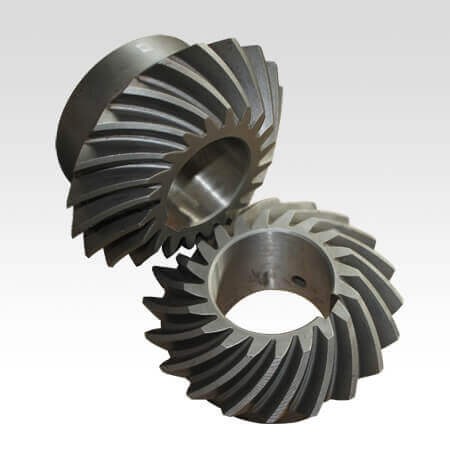 Nail machine gear