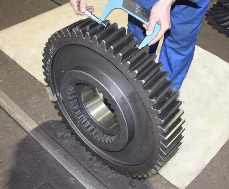 Vertical lathe cylindrical gear M12 Z56